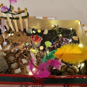 Real photo of fairy garden from Kids Kits